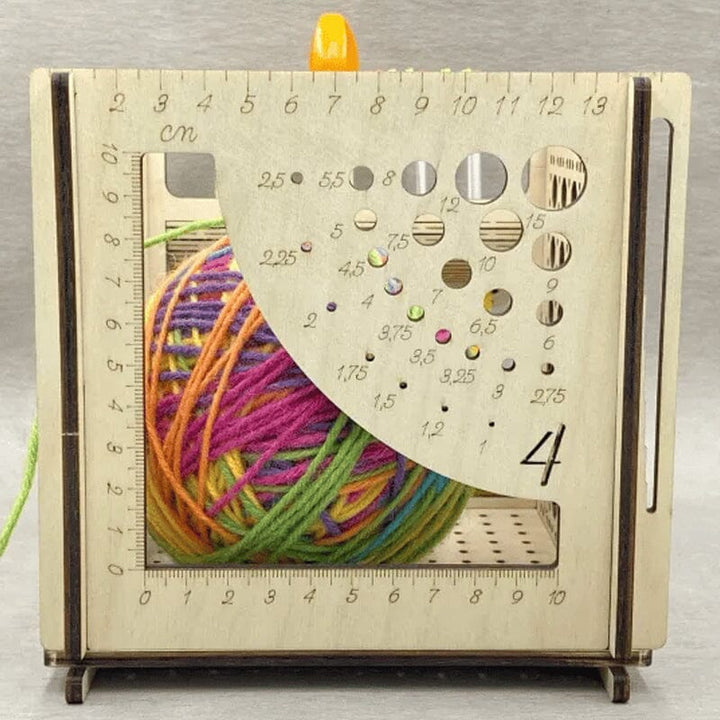 All-in-One Wooden Bowl – Multifunctional Knitting Tool | Stornfield
