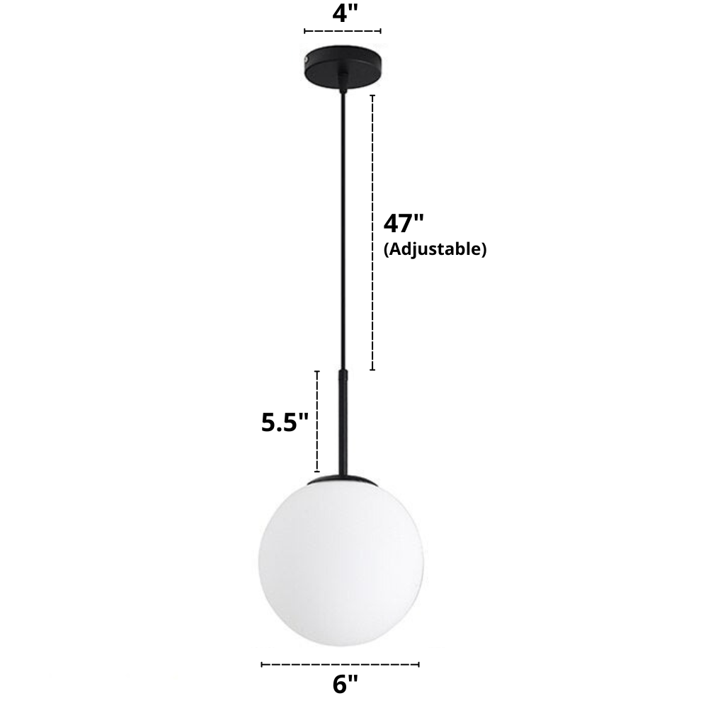 Nordic Glass Pendant Lamps | Stornfield