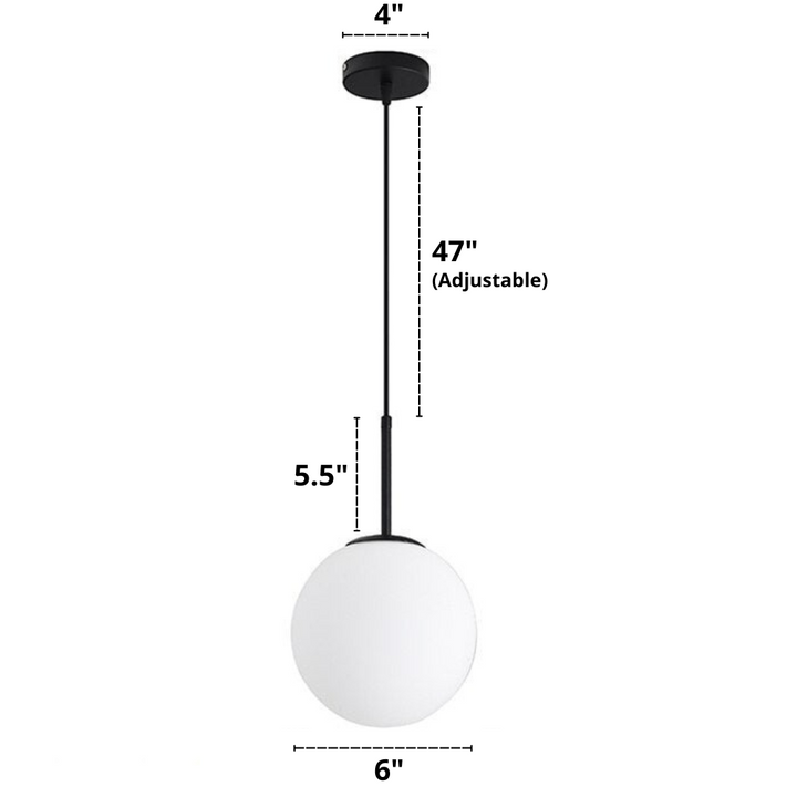 Nordic Glass Pendant Lamps | Stornfield