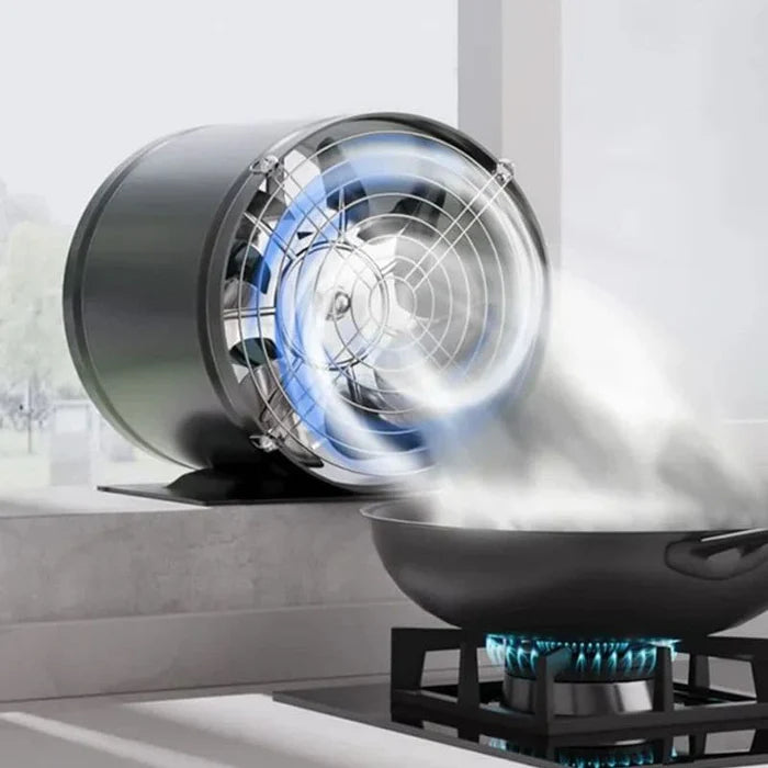 LuchtFlow MiniVent – Quiet Wall Fan for Home or Office | Stornfield