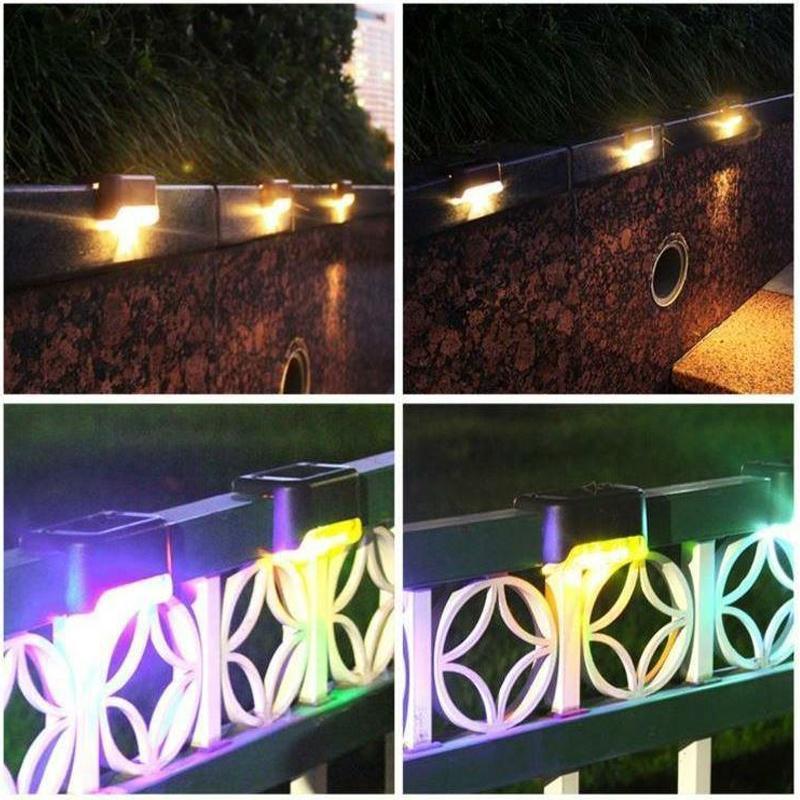 Stornfield | Outdoor Waterproof Solar Stair Lights (4-Pack)
