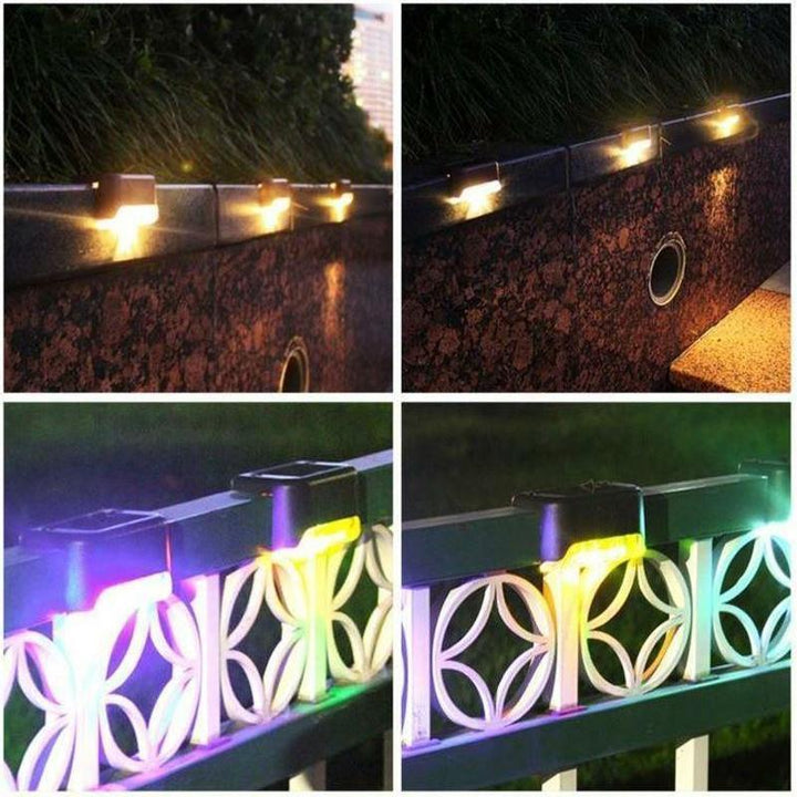 Stornfield | Outdoor Waterproof Solar Stair Lights (4-Pack)