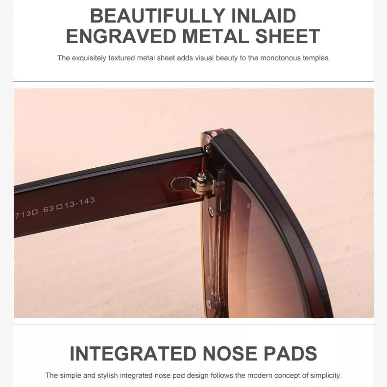 Billie Retro Sunglasses | Square & Trendy | Stornfield