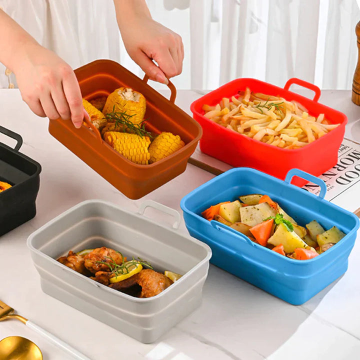 Foldable Air Fryer Silicone Baking Tray | Stornfield