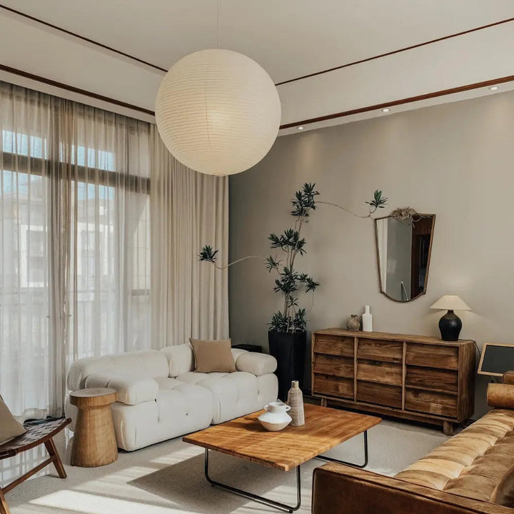 Stornfield | Seiran Pendant - Minimalist Japandi Hanging Lamp