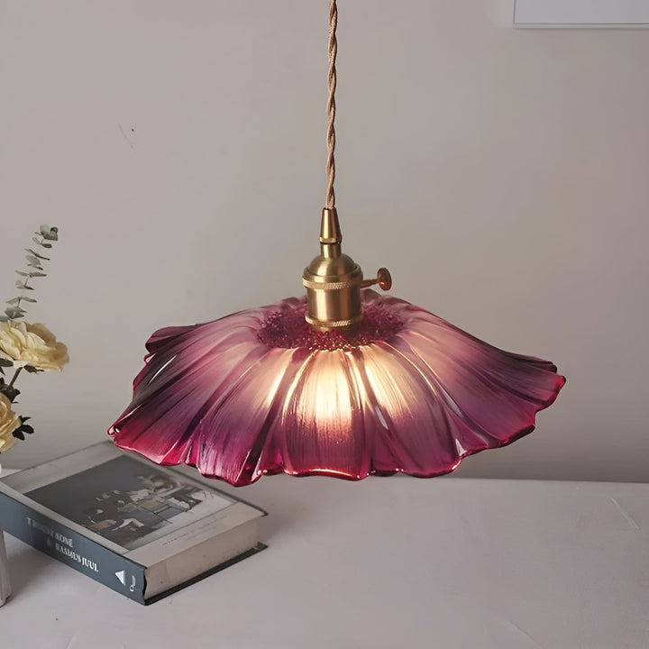 Hanging lamp with floral motif – Warm light & stylish design | For your home | Stornfield
