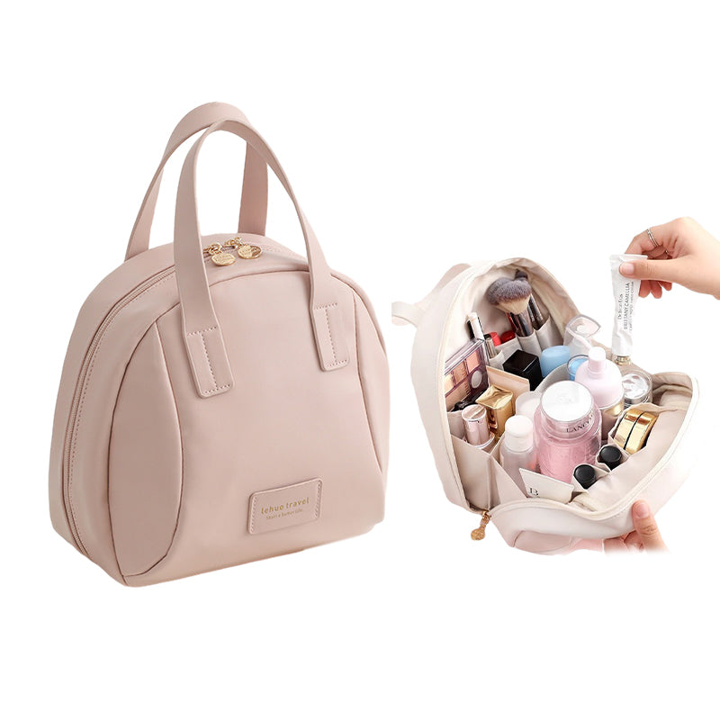 Large Capacity Handheld Shell Cosmetic Bag | Stornfield