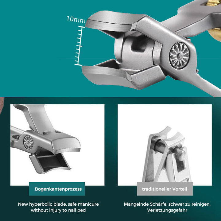 Stainless steel nail clipper with large opening | Stornfield