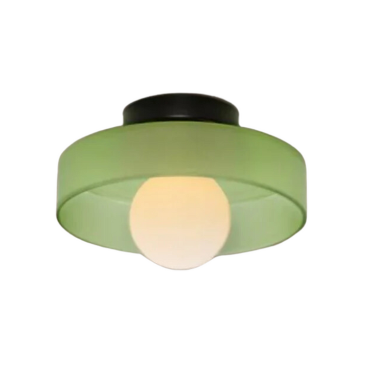 Round Ceiling Lamp with Stylish Functionality - LumiSphere | Stornfield