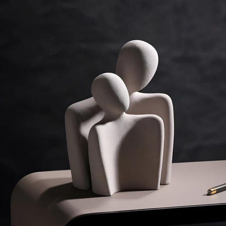 Couple Ceramic Love Figurine | Stornfield