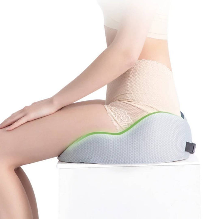 SitSmart Adjustable Memory Foam Seat Cushion for Tailbone Pressure Relief | Seat Cushion for Coccyx Pressure Pain - Posture Support in Stornfield Office Chairs