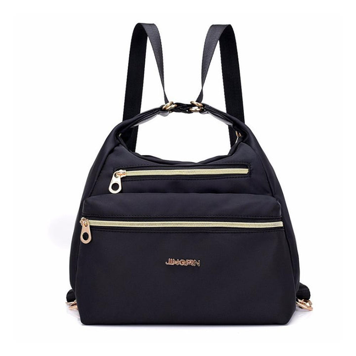 Bag with double zippers, backpack, handbag and crossbody bag | Stornfield