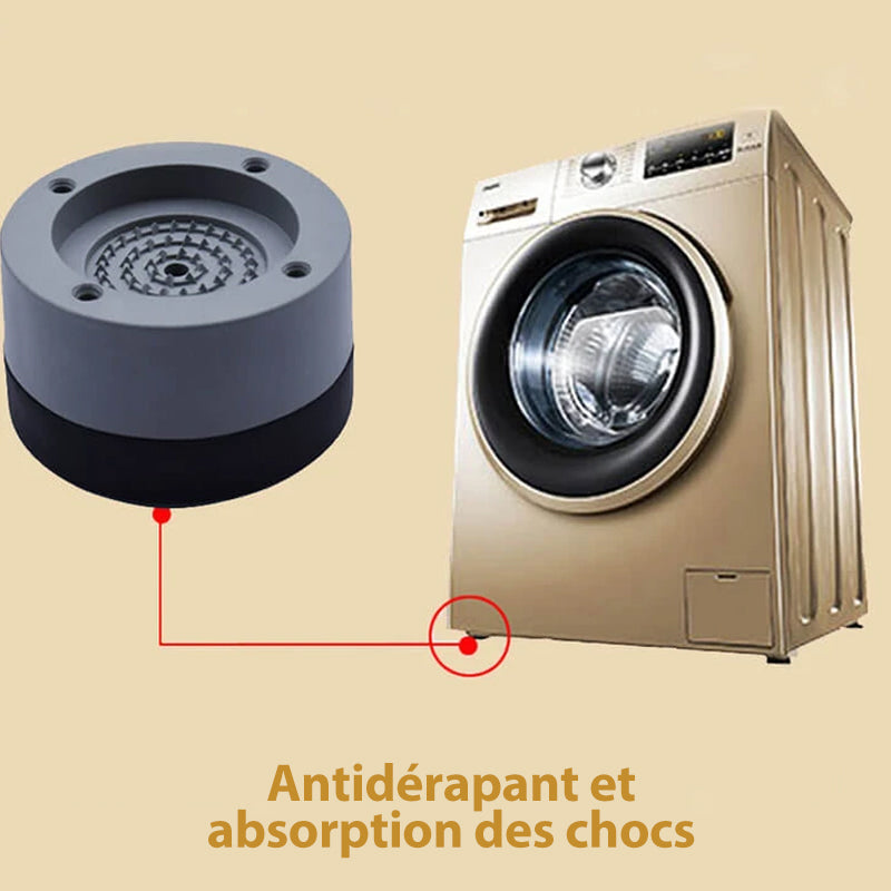 Anti-slip and noise-reducing washing machine feet | Stornfield