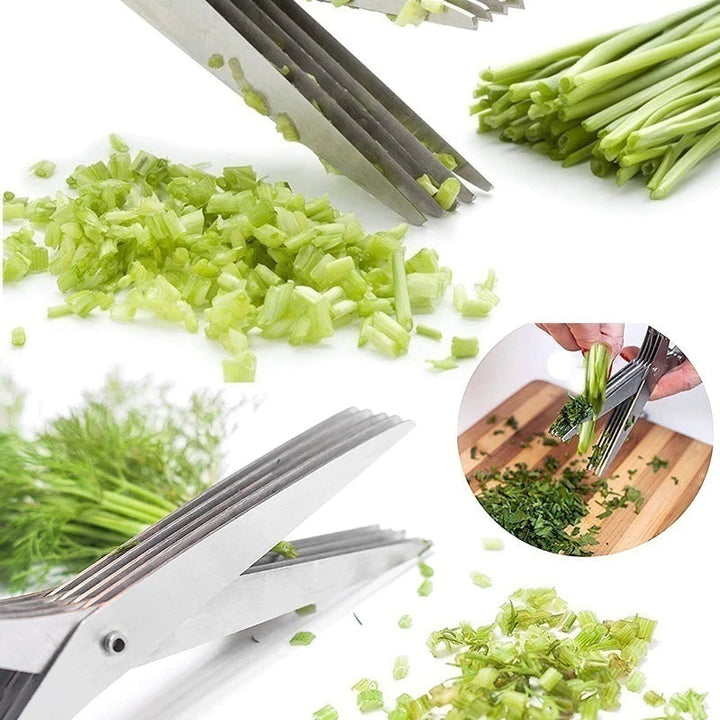5 Layers Stainless Steel Multifunctional Kitchen Scissors | Stornfield