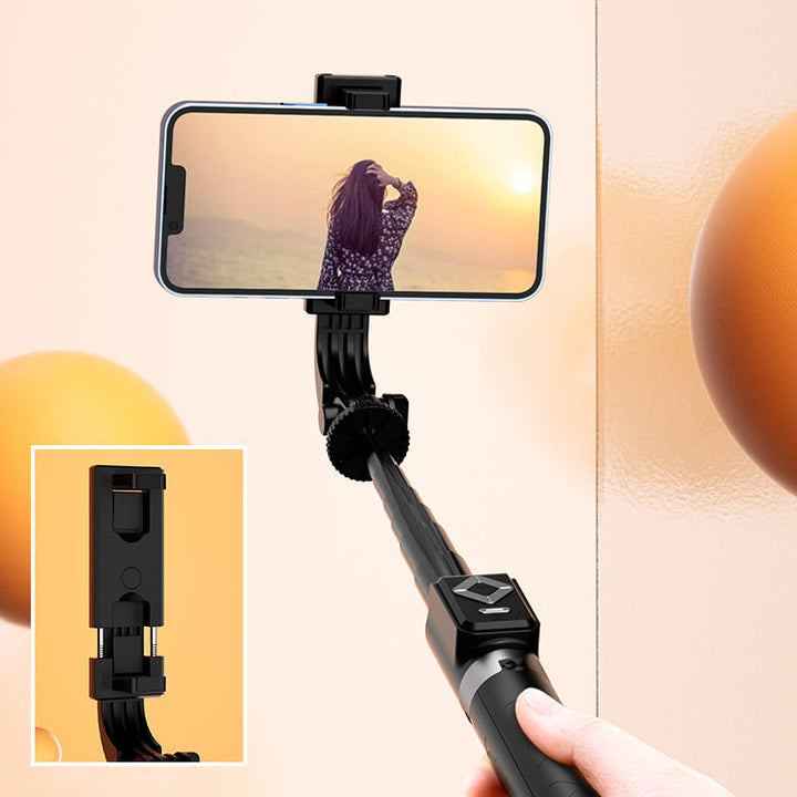 Selfie stick with LED fill light | Stornfield