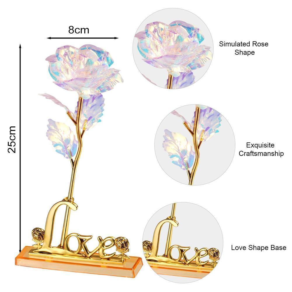 Colorful Galaxy Rose with Love | Stornfield