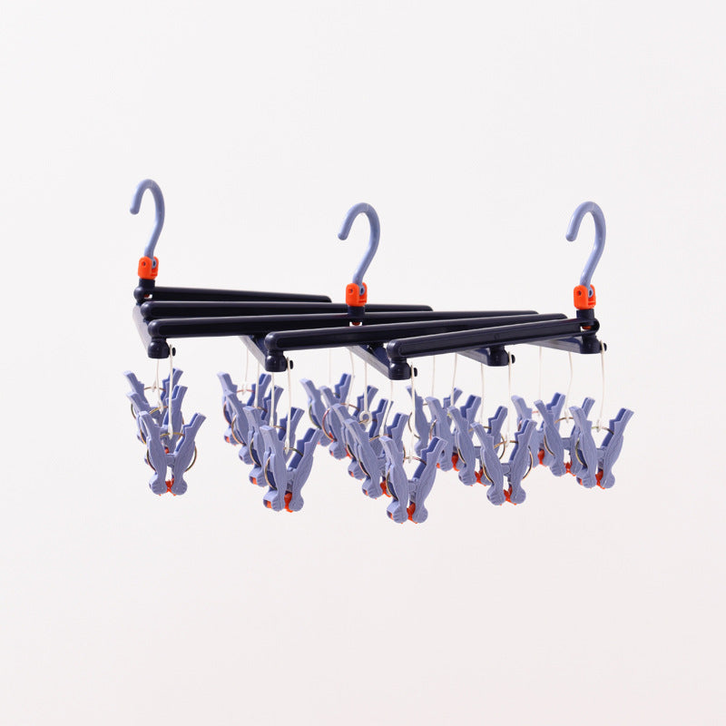 Foldable and multi-functional multi-head drying rack | Stornfield