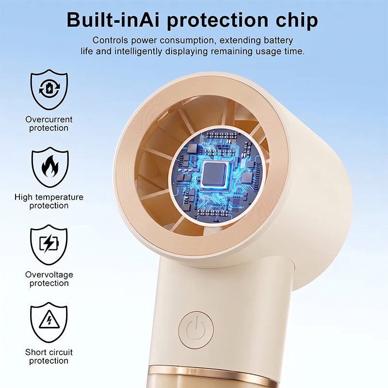 Portable Handheld Rechargeable Personal Cooling Fan | Stornfield