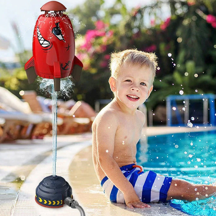 Summer Toy Rocket Sprinkler for Outdoors | Stornfield