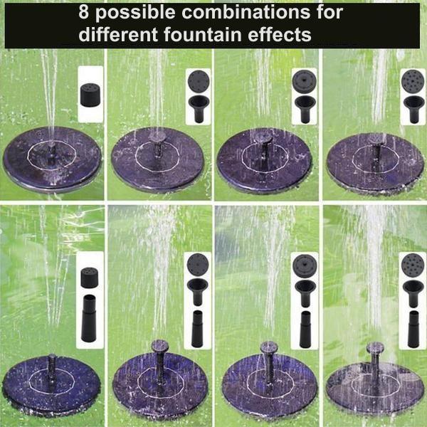 Stornfield | Solar Bionic Fountain for Gardens Birth Bath for Floor / Ground