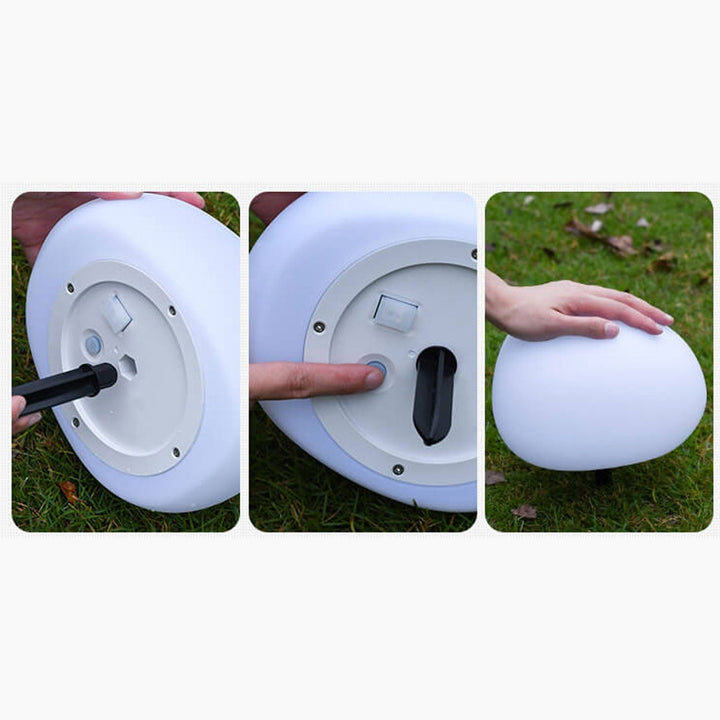 Solar Waterproof PE Spherical LED Outdoor Decorative Lawn Light | Stornfield