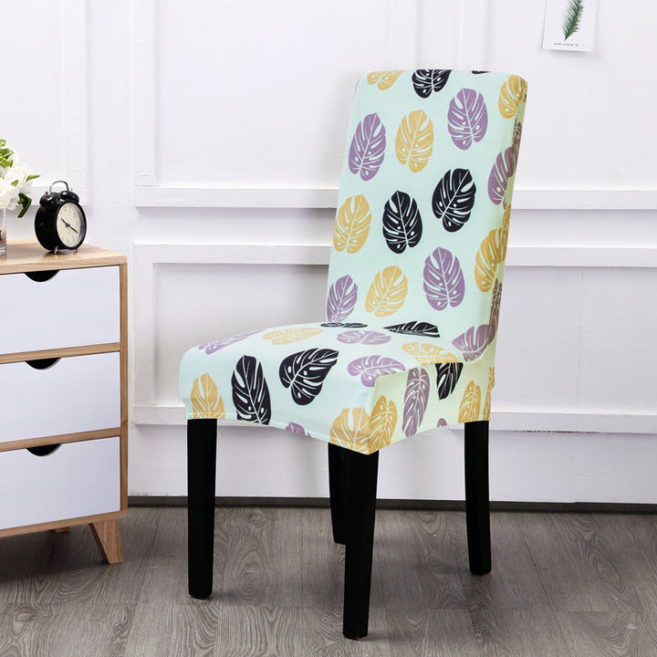 Multicolored spandex chair cover | Stornfield