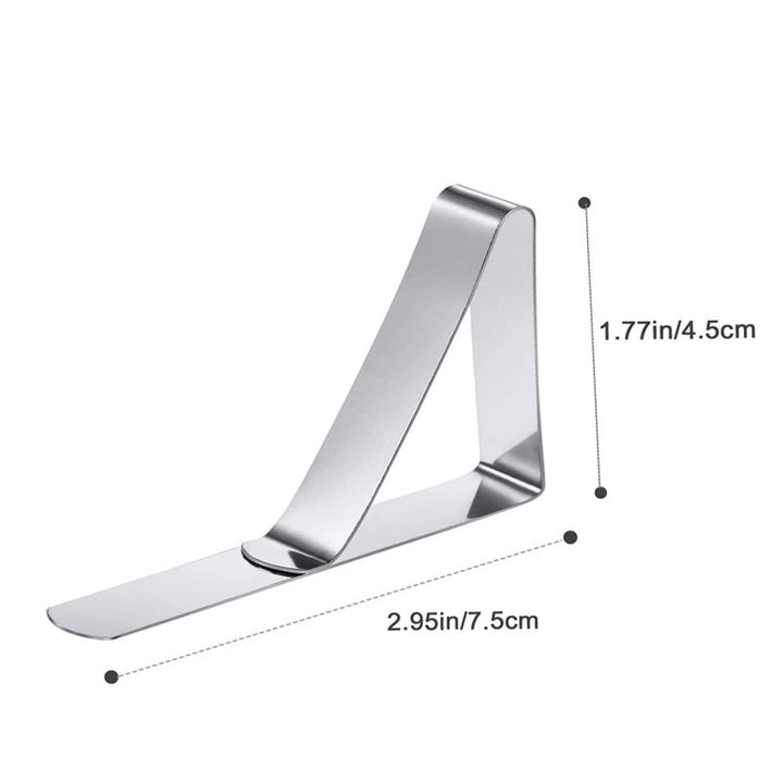 Stornfield | Stainless Steel Tablecloth Clips (Set of 4)