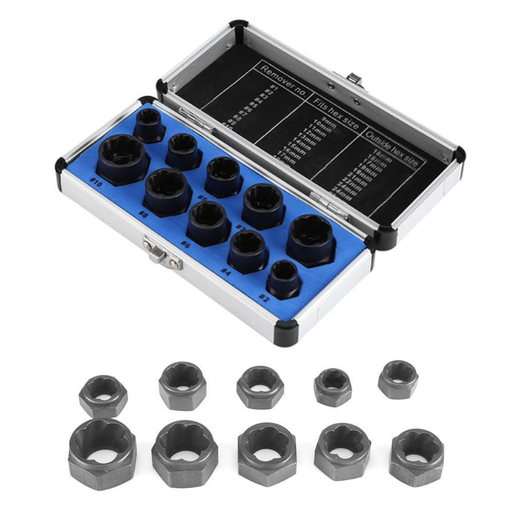 The perfect tool set for removing stripped, rounded, and rusty screws and nuts | Stornfield