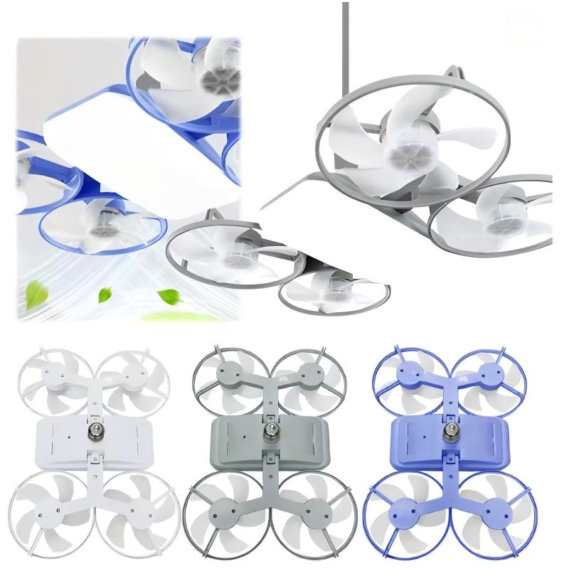 Modern Four Blade Ceiling Fan Light | Stornfield