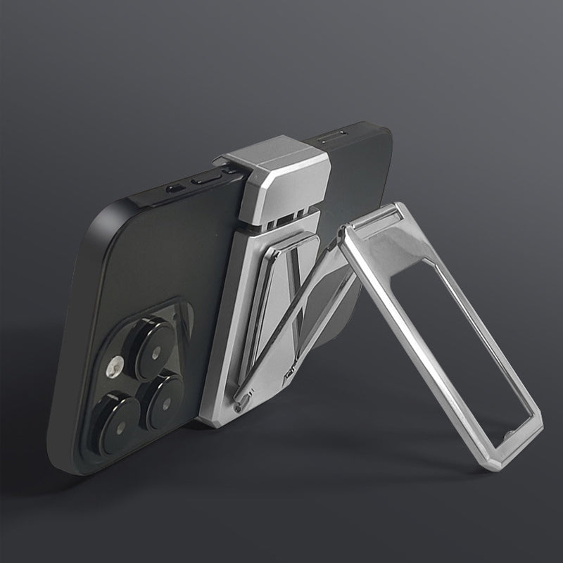 Foldable phone holder with back clip | Stornfield
