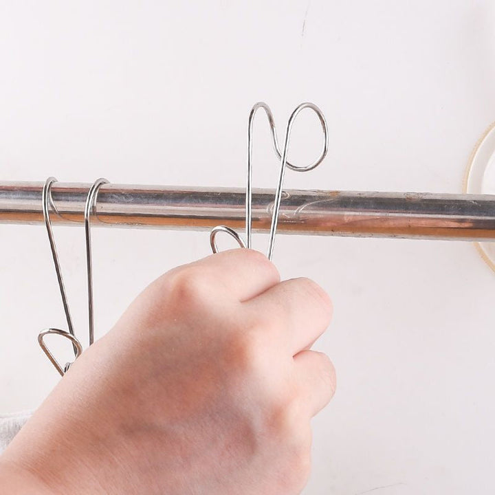 Stainless steel heel wire clip (10 pieces) | Stornfield