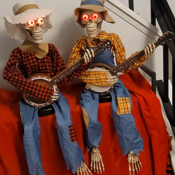 Lively Banjo Skeletons S Funny Duel | Stornfield