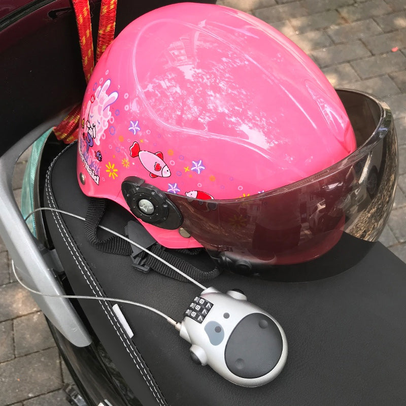 Portable theft-proof telescopic wire lock | Stornfield