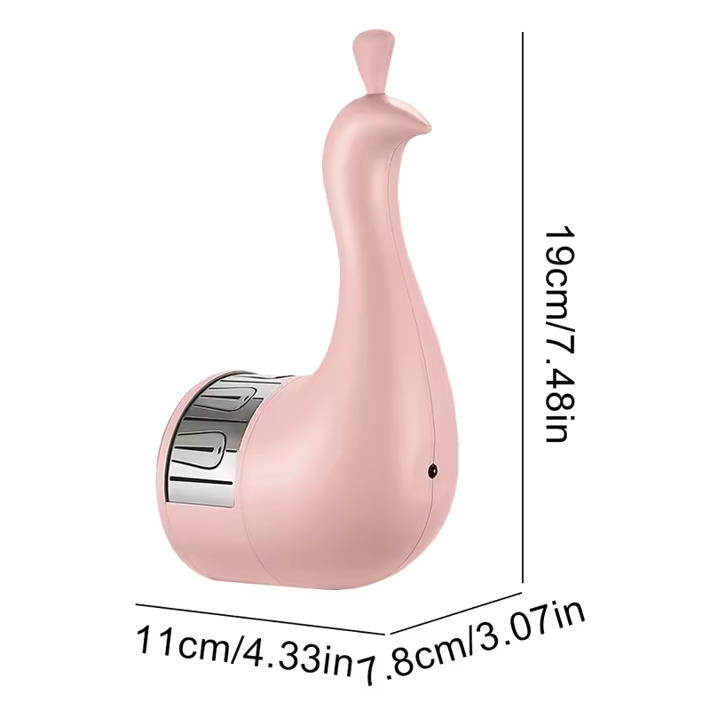 Decorative lamp with remote control and Stornfield color effects