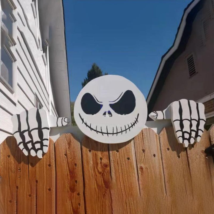 Christmas Themed Fence Decoration | Stornfield