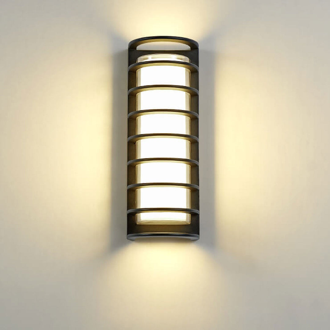 Modern Outdoor Column Waterproof LED Garden Wall Sconce Lamp | Stornfield