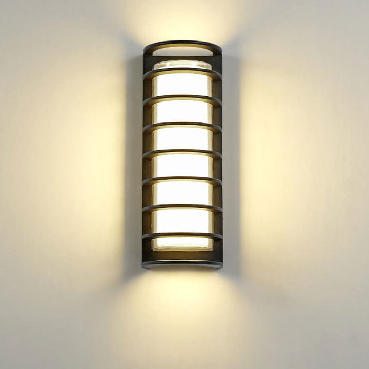 Modern Outdoor Column Waterproof LED Garden Wall Sconce Lamp | Stornfield