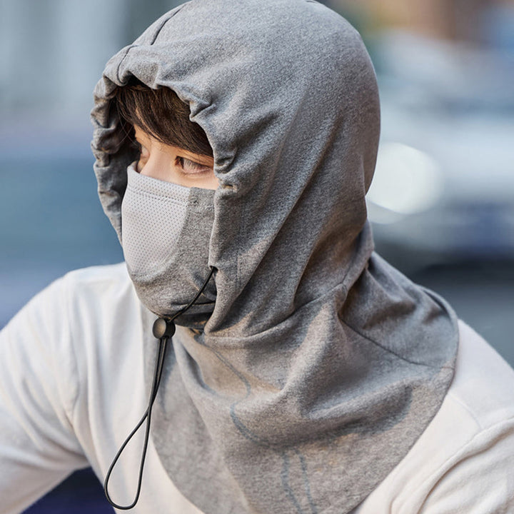 Hooded Face Mask with Neck Warmer for Cycling | Stornfield