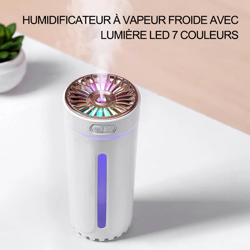 Car Humidifier with Colorful Light | Stornfield