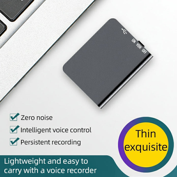 Stornfield | Miniature Voice Recorder – Small, Discreet, and Powerful Audio Capture | Perfect for Stealth Recording and Voice Activation