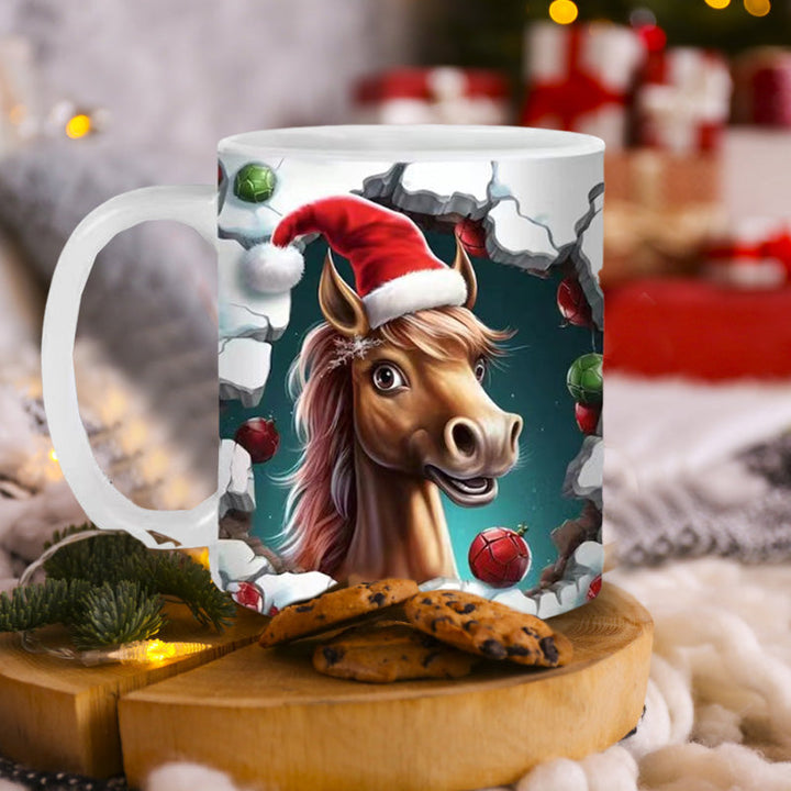 Christmas Animal Pattern Mug | Stornfield