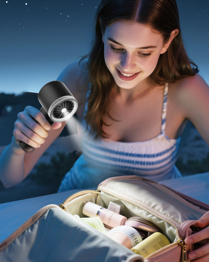 Portable High Speed Handheld Turbo Fan with LED Display | Stornfield