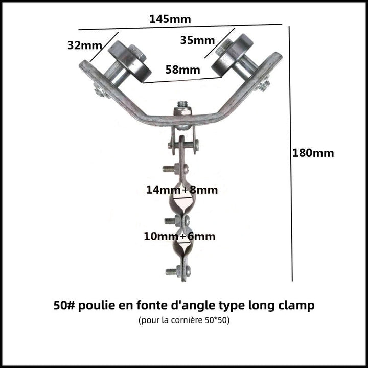 Angle Iron Pulley | Stornfield
