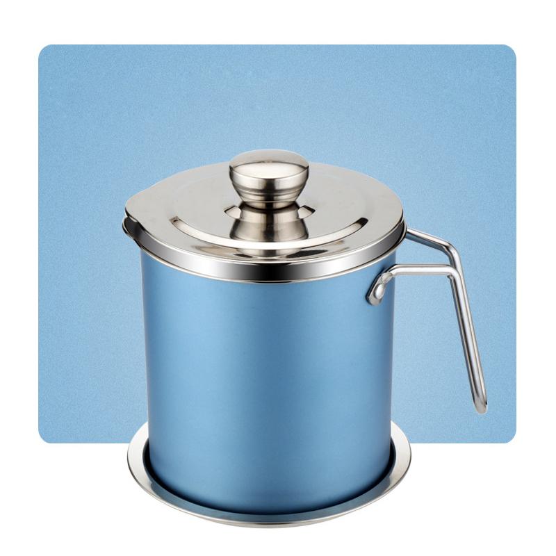 Stainless Steel Oil Strainer Storage Can | Stornfield