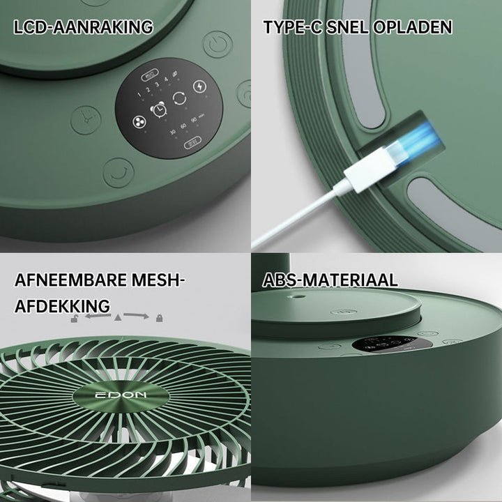 PortaStornfielde RechargeaStornfielde Telescopic TaStornfielde Fan with Silent Design and AdjustaStornfielde Height | Stornfield