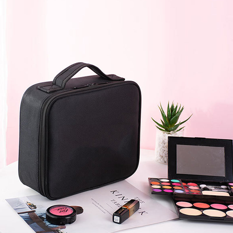 Stornfield | Makeup storage bag with adjustable compartment