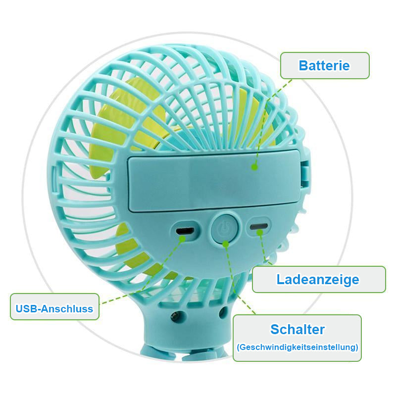Mini Deformable Portable Fan | Stornfield