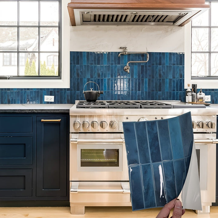 Self-adhesive 3D Wall Tile Panels for Kitchen and Bathroom | Stornfield