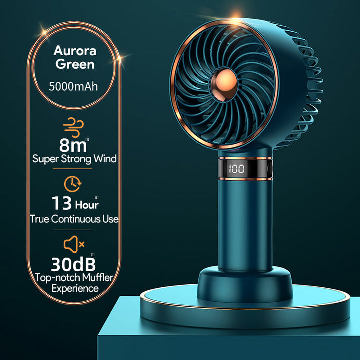 Portable 5000mAh Handheld Mini Air Conditioner Fan | Stornfield