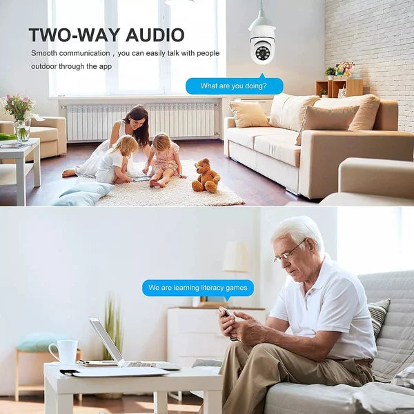 Stornfield | Wireless Wifi Bulb Security Camera